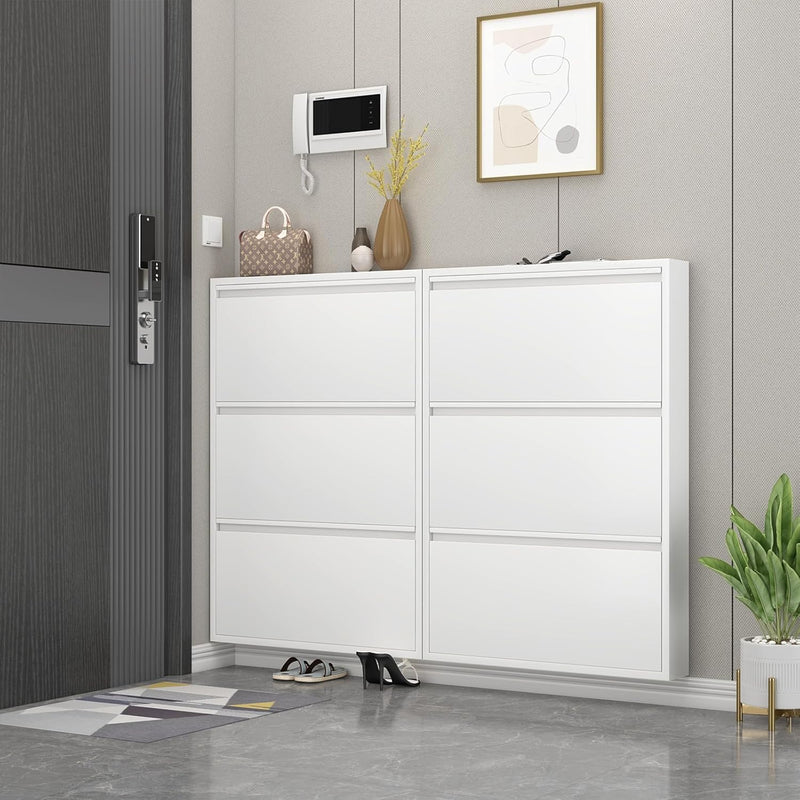 Sapateira Fina de Madeira – 3 Portas